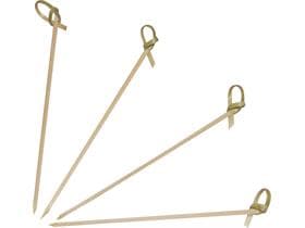 Bambus-Fingerfoodspiess LOOP, 12 cm, ø 3 cm