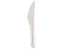 Messer aus Bagasse: 16 cm, weiss geschmacksneutral