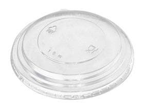 Deckel aus PET transparent, ø 150 mm, passend zu Salatschale Art. 431510,