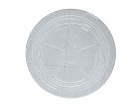 Flachdeckel aus PET transparent, recycelbar, passend zu Eisbecher 140 ml