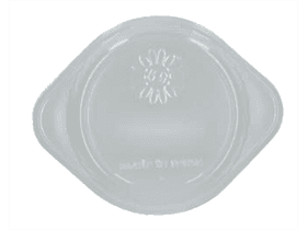 Mehrweg Deckel zu Suppenschale aus Kunststoff, Ø 202, transparent