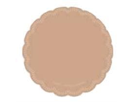 Tassenuntersetzer Tissue 9-lagig, 120mm, sand