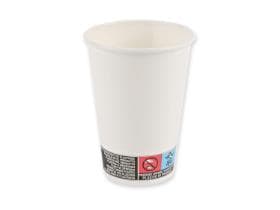 Automatenbecher Papier, 1.8 dl, weiss Pappe mit PE - Beschichtung, Ø 7 cm,