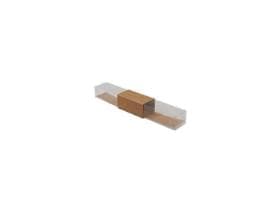 Box aus PVC Inkl. Kraft Einlage 200x30/25mm, aufgerichtet geliefert